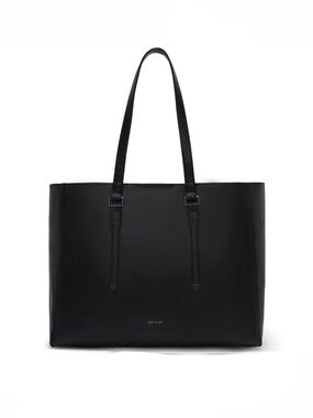 Matt & Nat Black Minimalist Vegan Tote